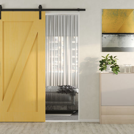 Tirador para puertas correderas colgadas de madera Pasadena, Longitud 240 mm, Intereje 180 mm, Acero, Negro