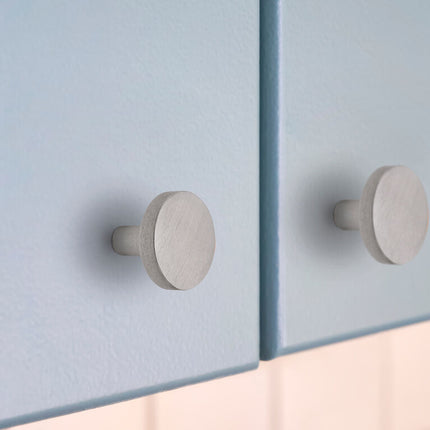 Lote de 10 pomos para mueble Uppsala, diámetro 30mm