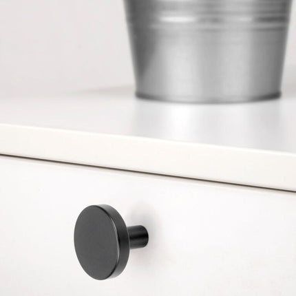 Lote de 10 pomos para mueble Uppsala, diámetro 30mm