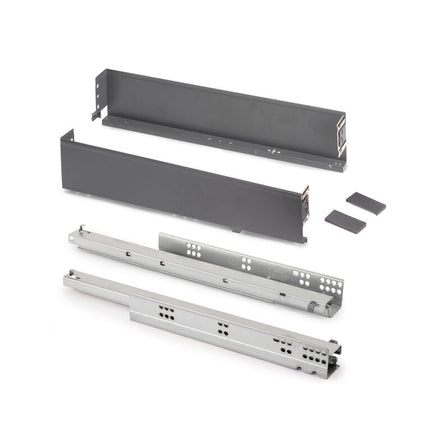 Cajón exterior Simplex 25kg de altura 88mm, Acero