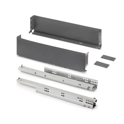 Cajón exterior Simplex 25kg de altura 88mm, Acero