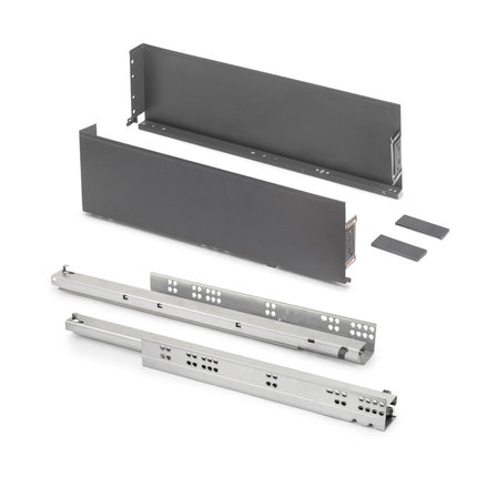 Cajón exterior Simplex 25kg de altura 88mm, Acero