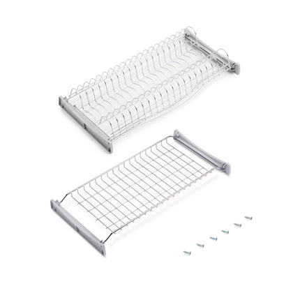 Emuca Escurreplatos Suprastar para módulos altos, Cromado