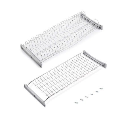 Emuca Escurreplatos Suprastar para módulos altos, Cromado