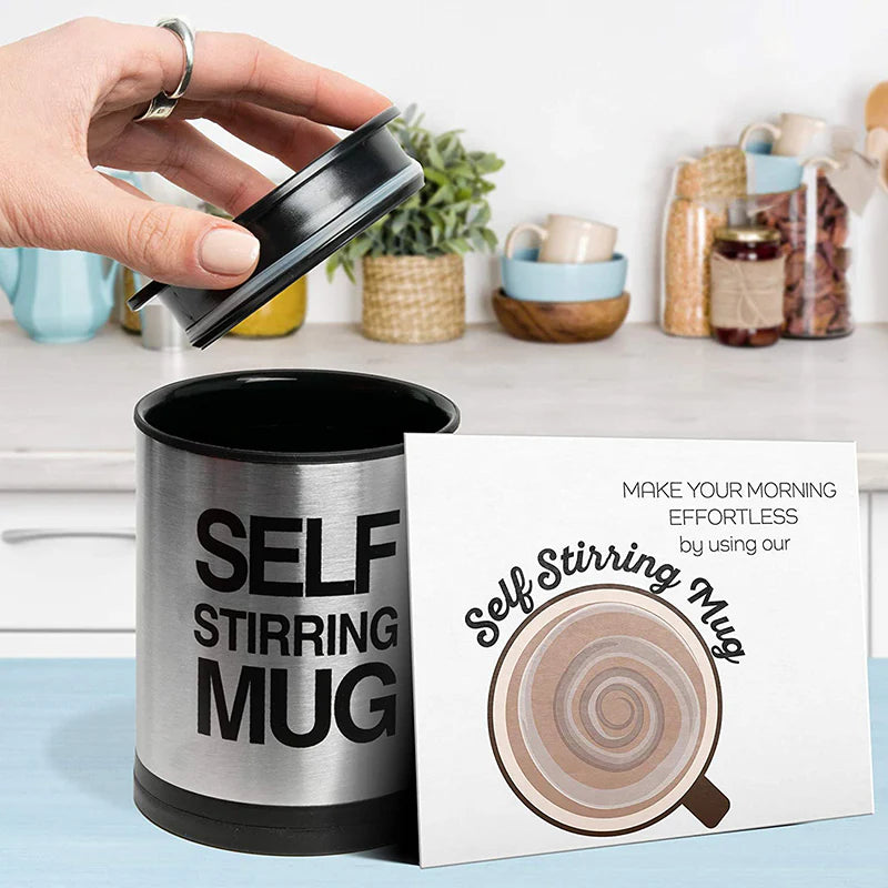 Automatic magnetic mug