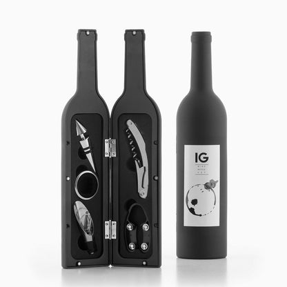 Estuche de Vino Botella InnovaGoods 5 Piezas