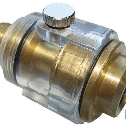 Filtro lubricante para engrase herramientas neumáticas con rosca 1/4 | Mini lubricador para herramientas neumáticas