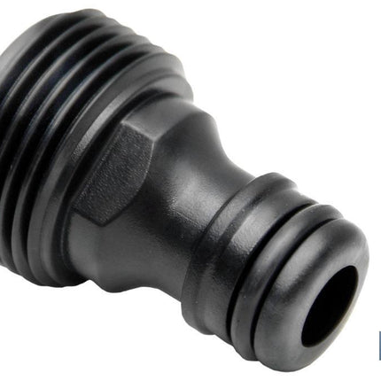 Adaptador de polipropileno de rosca macho 3/4 pulgadas | Apto para manguera | Ideal para jardinería