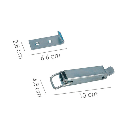 Cierre Caja Con Enganche Plano 120 mm. (Caja 25 unidades) · Vista 2