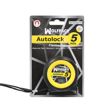 Flexómetro Sistema Autolock Con Freno Automático Longitud 5 Metros Ancho Cinta 25 mm. Magnético. Cinta Metrica Freno Automático · Vista 6