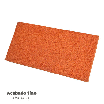 Talocha Espuma Naranja Mango De Fibra 14x28 cm. Acabado Fino · Vista 4