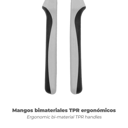 Tenazas Apertura Múltiple Negra Plus 250 mm. mangos Engomados DIN 8976. Pico De Loro, Alicates Extensibles, Tenazas Fontanero · Vista 5