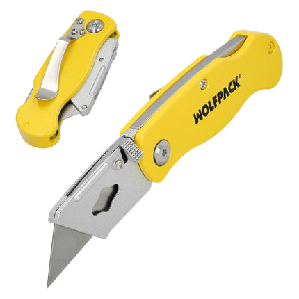 Cutter Plegable Hoja Trapezoidal 155 mm. · Vista 1