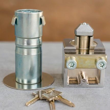 Candado Empotrar Llave Plana C-2 Macho · Vista 5