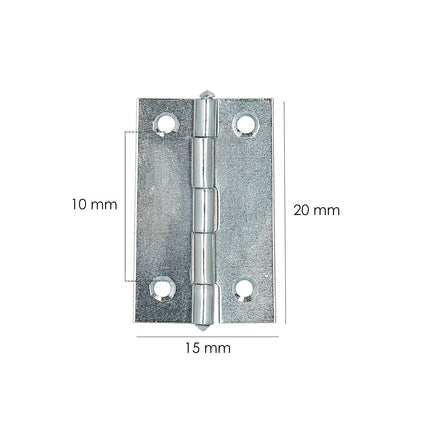 Bisagra 5005 Zincada 3/4" · Vista 2
