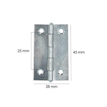 Bisagra 5005 Zincada 1" · Vista 2