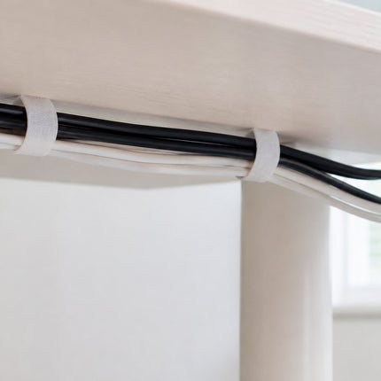 Cinta Velcro Gancho Con Adhesivo Blanco Rollo 25 metros · Vista 3