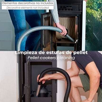 Aspirador Cenizas Wolfpack 1200 Watt. 15 Litros · Vista 8