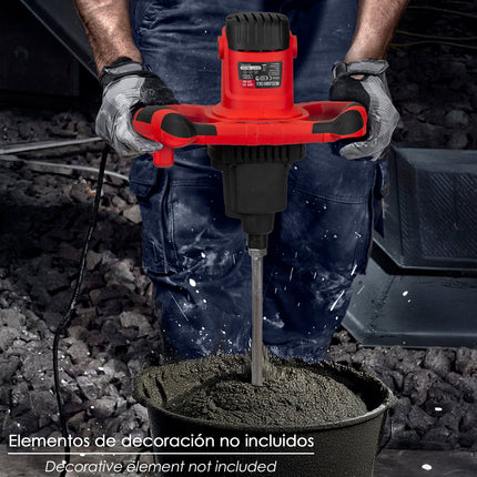 Mezclador Eléctrico 1400 Watt 6 Velocidades Con Variador de Potencia · Vista 8