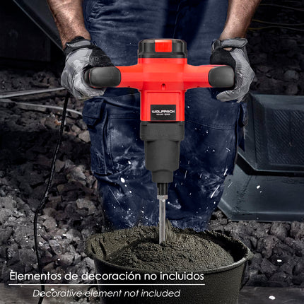Mezclador Eléctrico 1800 Watt 6 Velocidades Con Variador de Potencia · Vista 8