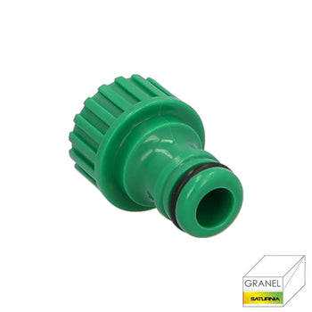Adaptador Manguera Plástico 1/2 Hembra Granel · Vista 1