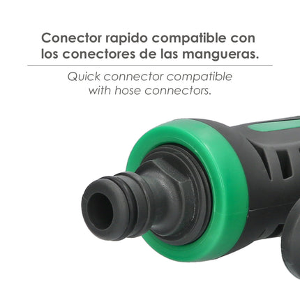 Pistola Riego Plástico ABS 7 Posiciones. · Vista 4