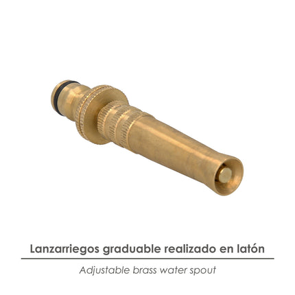 Lanzarriegos Graduable Para Mangueras, Fabricado En Laton · Vista 3