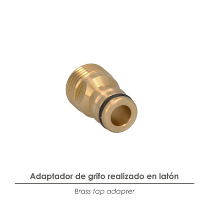 Adaptador Manguera Latón 1/2" Macho · Vista 3