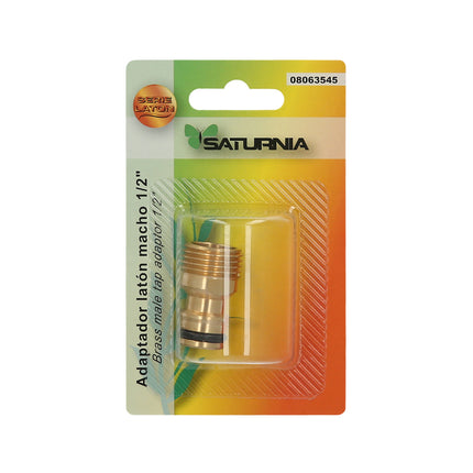 Adaptador Manguera Latón 1/2" Macho · Vista 5