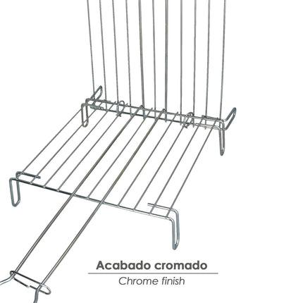 Parrilla Barbacoa Doble 30x30 cm. · Vista 3