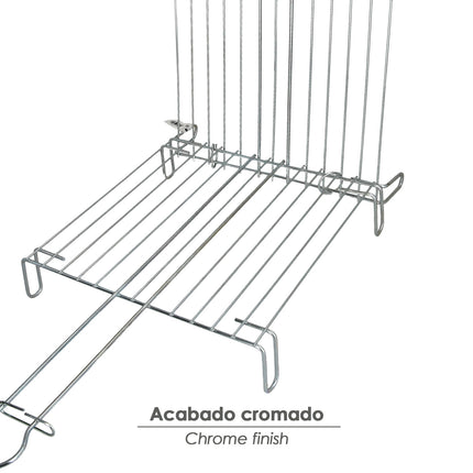 Parrilla Barbacoa Doble 35x35 cm. · Vista 3