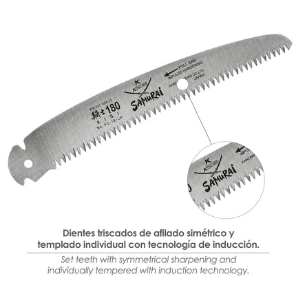 Hoja Recambio Serrucho Samurai FC 180 mm. · Vista 4