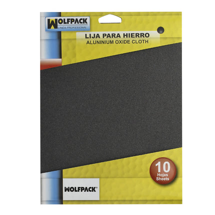 Lija Hierro 0 Fino (Pack 10 Pliegos) · Vista 5