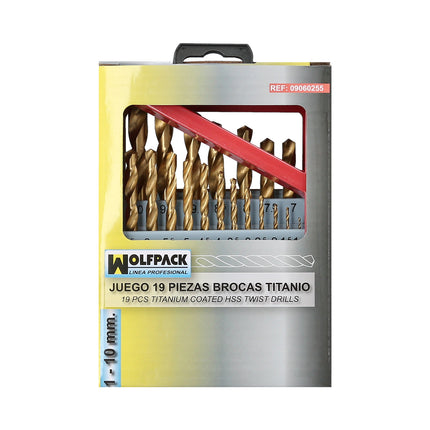 Estuche Brocas Hss Titanio 1-10 mm. 19 Piezas · Vista 5