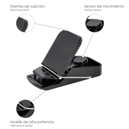 Trampa ratones plastico 9.5 x 4.7 cm. (Bolsa 2 unidades) · Vista 6