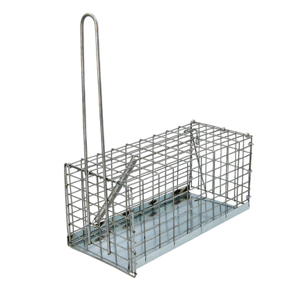 Trampa Ratas Jaula Metal Completa 21x10x10 cm · Vista 1