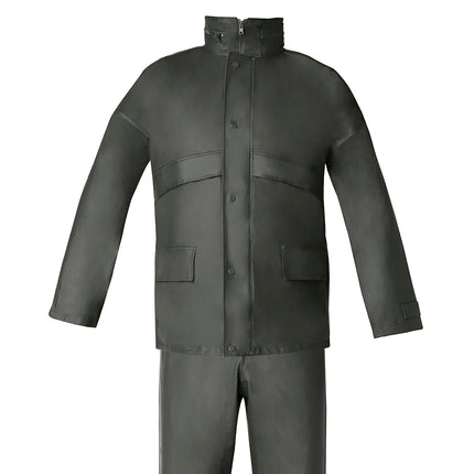 Traje de Agua Impermeable Verde Poliuretano Talla 7-L · Vista 1