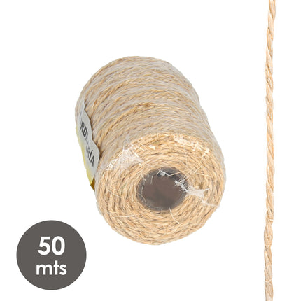 Cuerda Sisal Nº1 2 Cabos (Bobina 220 gr. / 50 m.) · Vista 4