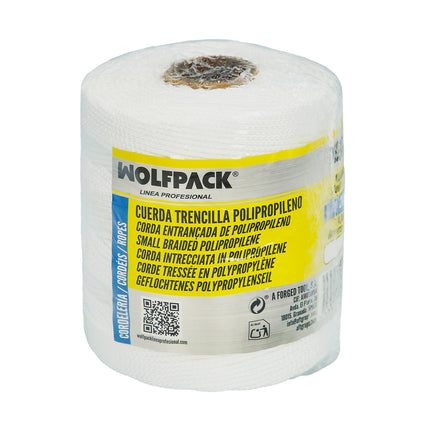 Cuerda Trencilla Polipropileno Blanco (Bobina 200 Metros) · Vista 4