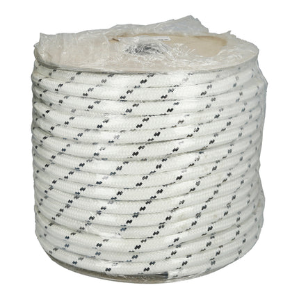 Cuerda Poliéster Trenzada Blanco / Azul 18 mm. Bobina 100 m. · Vista 4