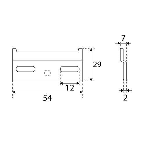 Syskor 2 Juegos Ajustable Cocina Colgador Oculto para Muebles Suspendidos Soporte para Colgar Armarios, la Carga: 65 Kg Placa + 2X Tapas Blancas