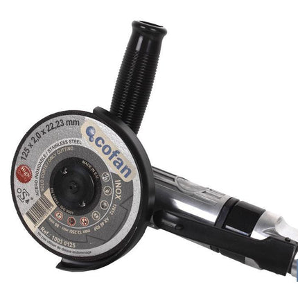 Amoladora angular neumática para discos Ø115/125mm | Amoladora neumática 115/125mm de diámetro útil