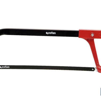 Arco de sierra profesional | Medidas: 300 mm | Fabricado en metal | Hoja de sierra con 24 dientes