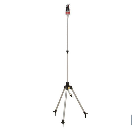 Aspersor 4 posiciones | Con trípode telescópico | Adecuado para el riego de jardines y césped
