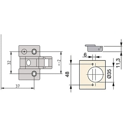 Bisagras para puertas de cocina de madera de cazoleta 35 mm rectas para muebles armarios cocinas baños hogar apertura 110º bases regulables