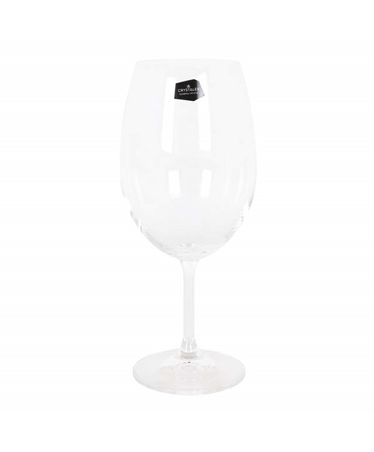 Set of 6 bohemian glass cups 540cc lara