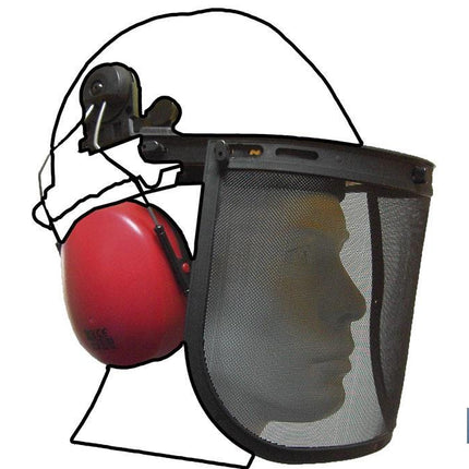 Orejeras para casco | Orejeras con reducción de ruido | Adecuado para cascos de seguridad