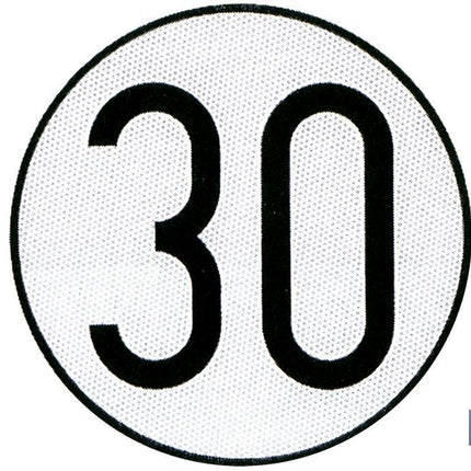 Disco V-4 limitación velocidad (30 km/h)