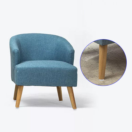 1000 Protectores de Suelo para sillas y Muebles Deslizante antiruido antiarañazo fijación Permanente pua Blanco y marrón