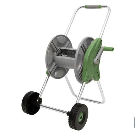 Enrollador de Manguera con Ruedas | Carro de manguera portátil | Fácil y cómodo de transportar